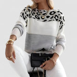 Julinha | Camisola Casual com Estampa Leopardo - Ines Braga