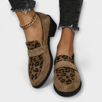 Karla - Sapatos de senhora elegantes com estampado de leopardo - Ines Braga