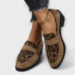 Karla - Sapatos de senhora elegantes com estampado de leopardo - Ines Braga