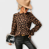 Kayla - Blusa Leopardo - Ines Braga