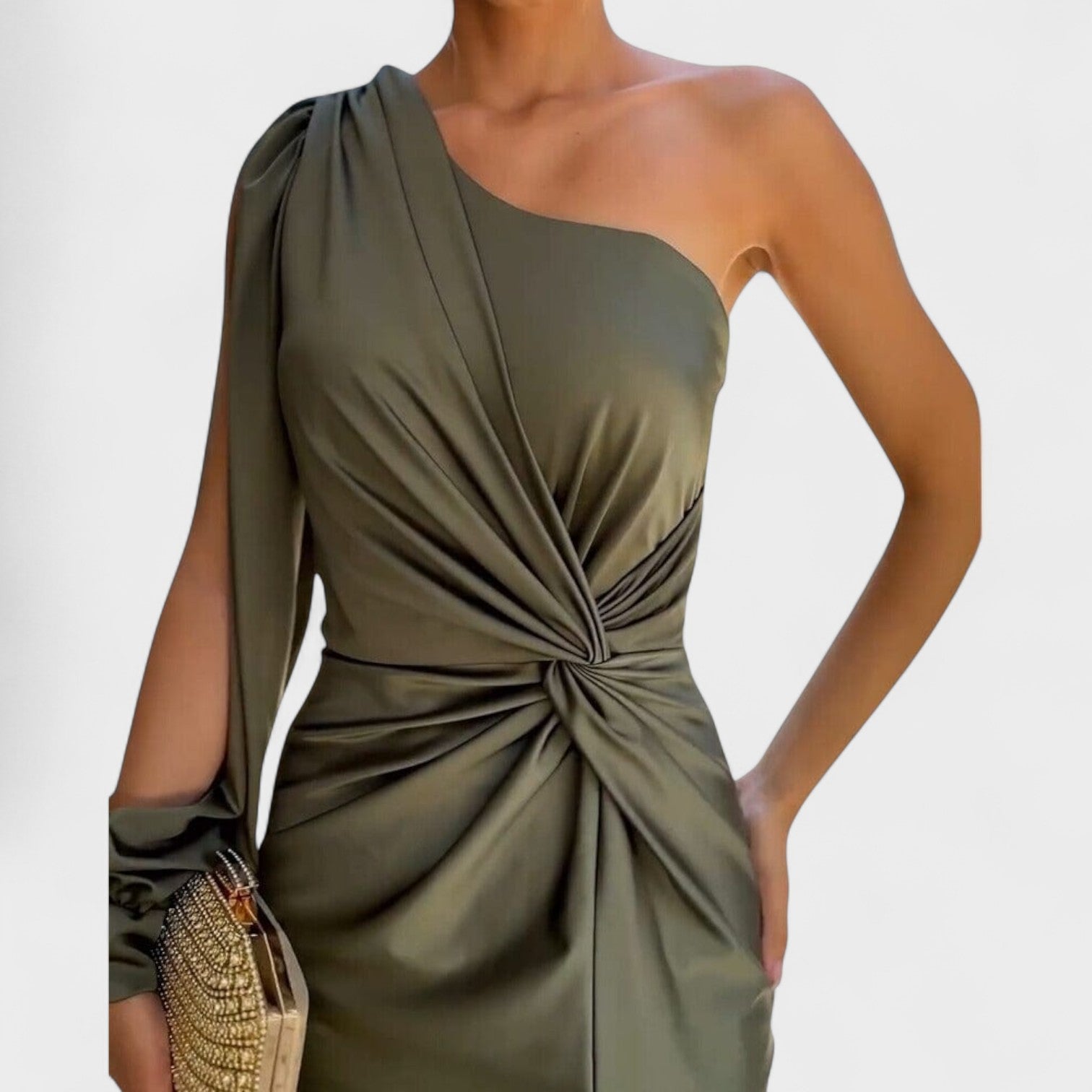 Kelly - Vestido de festa assimétrico - Ines Braga