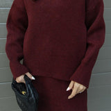 Lara | Conjunto de Malha para o Outono - Ines Braga