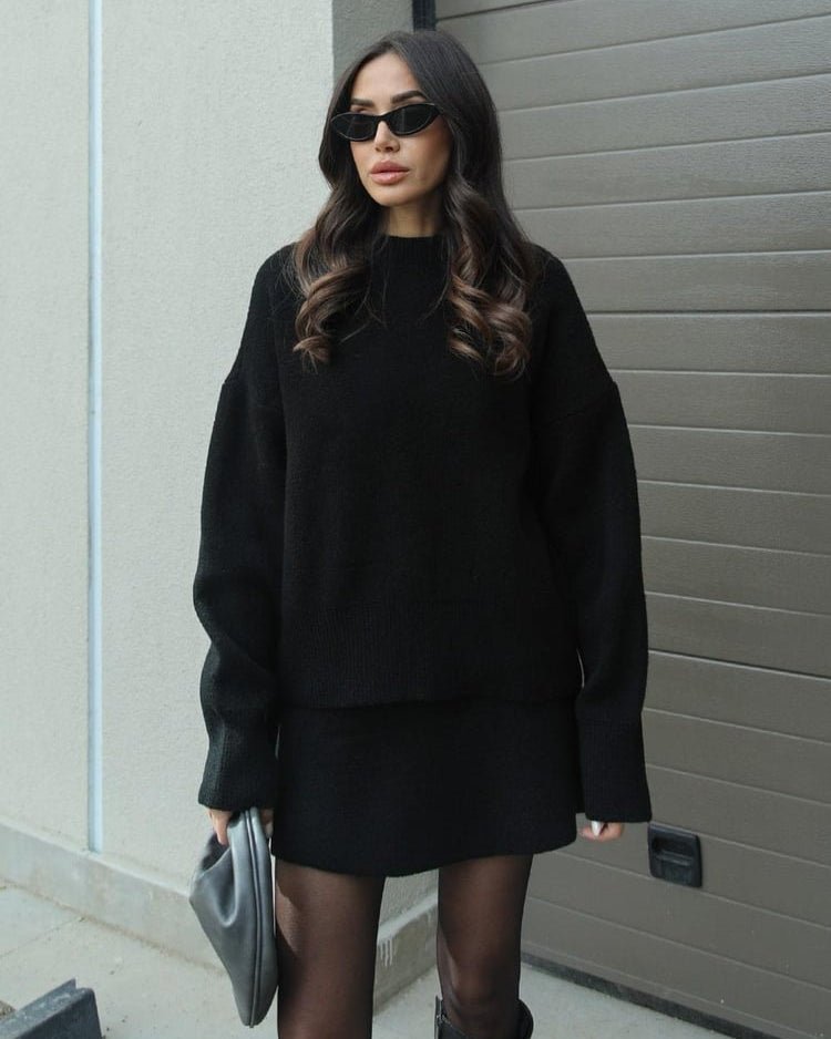 Lara | Conjunto de Malha para o Outono - Ines Braga