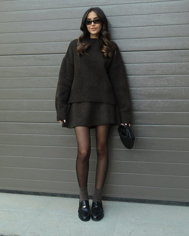 Lara | Conjunto de Malha para o Outono - Ines Braga