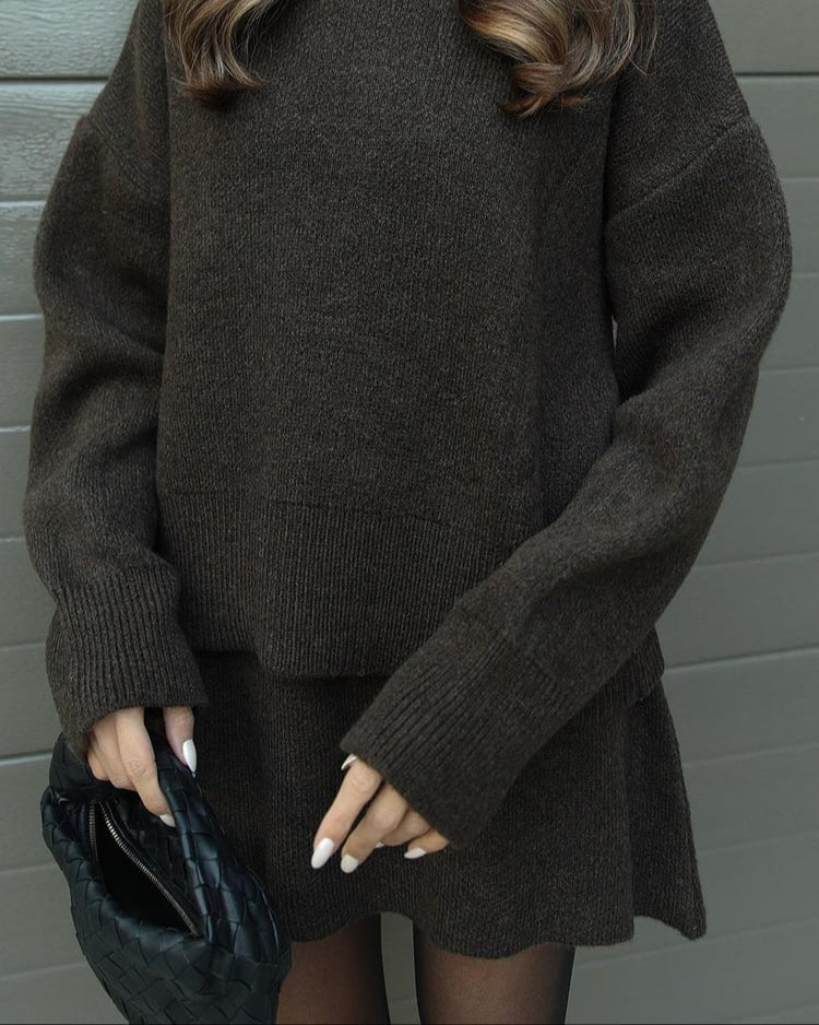 Lara | Conjunto de Malha para o Outono - Ines Braga