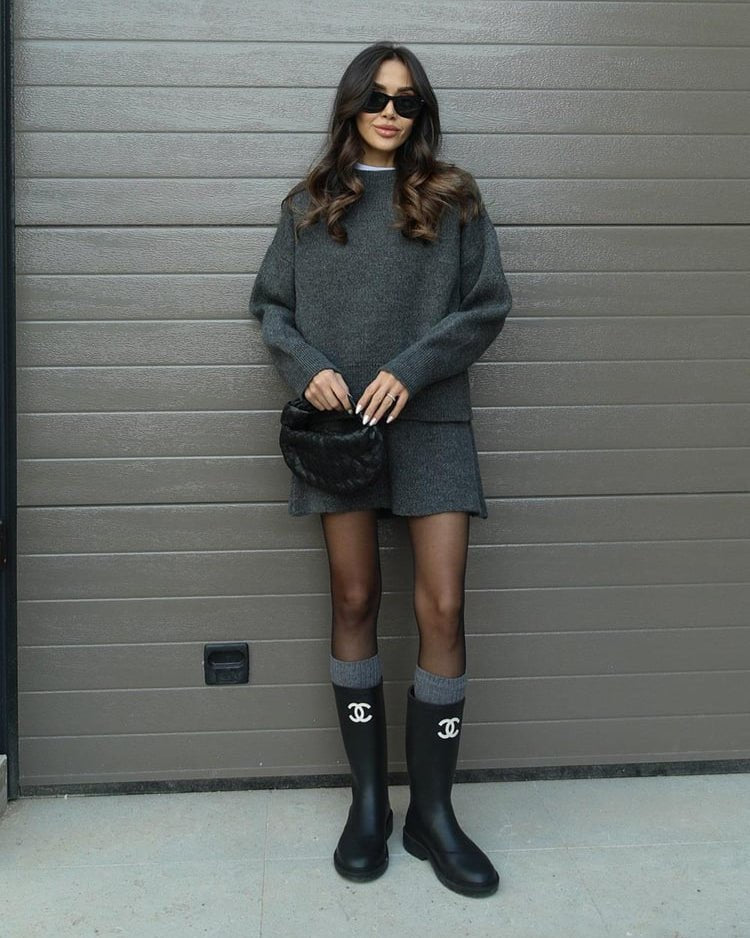 Lara | Conjunto de Malha para o Outono - Ines Braga