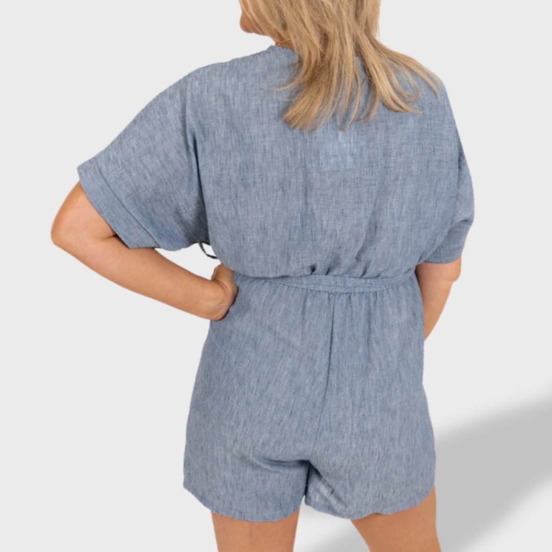 Lara™ | Conjunto Leve de Linho – 2 Peças - Ines Braga