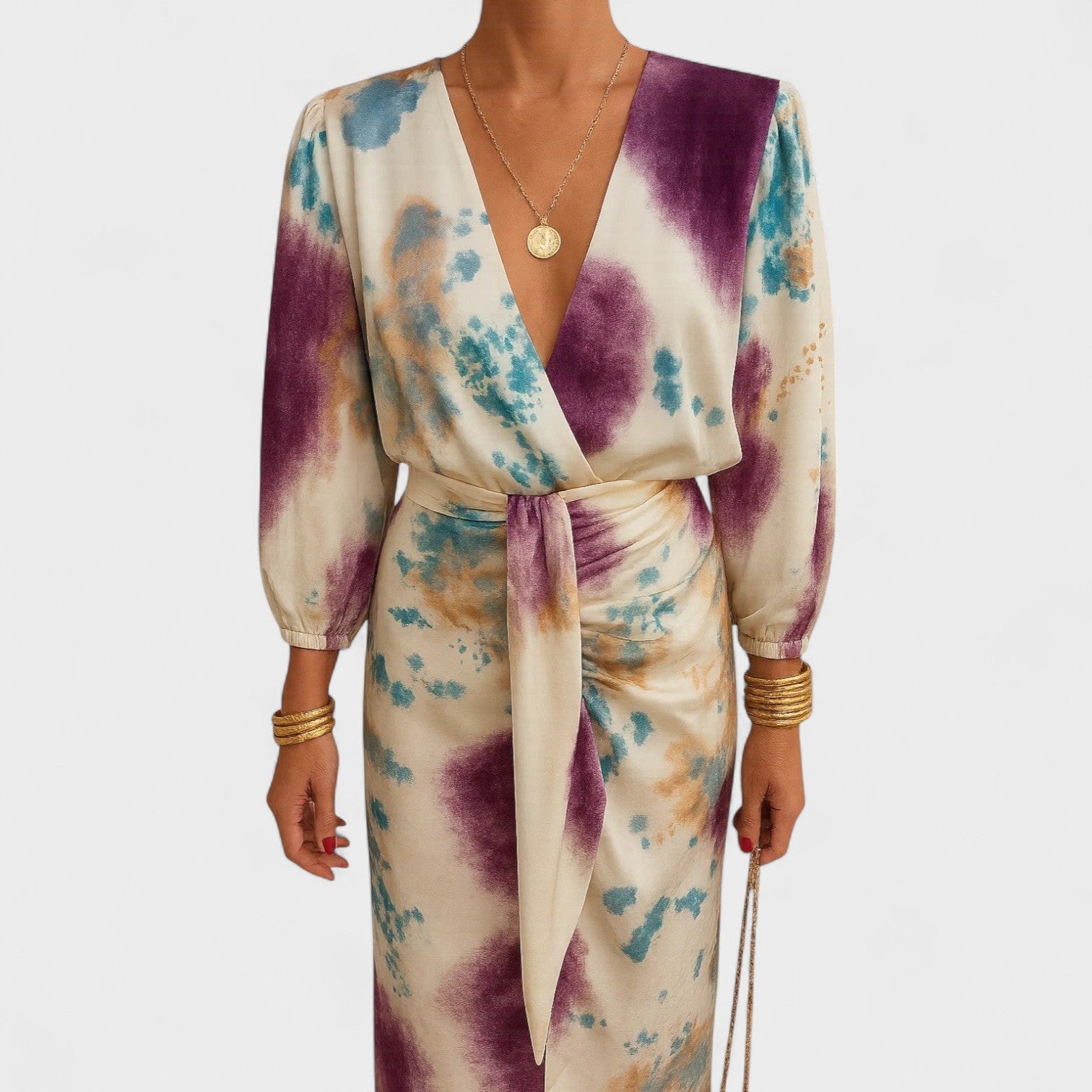 Larissa - Vestido crossover - Ines Braga