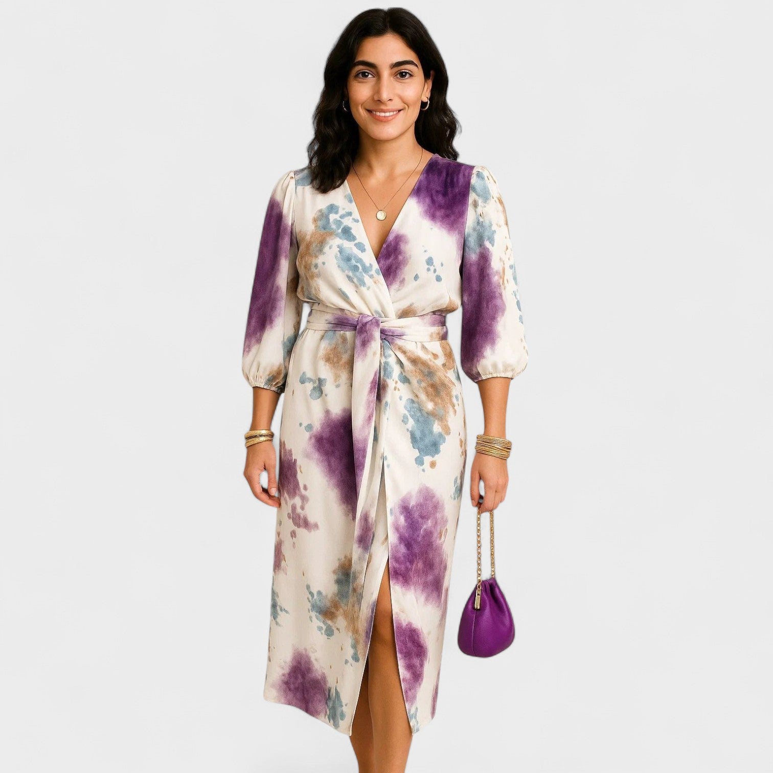 Larissa - Vestido crossover - Ines Braga