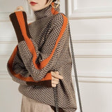 Leonor | Camisola de Gola alta luxuosa - Ines Braga