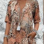 Lia | Vestido Feminino Midi em Tecido Leve - Ines Braga