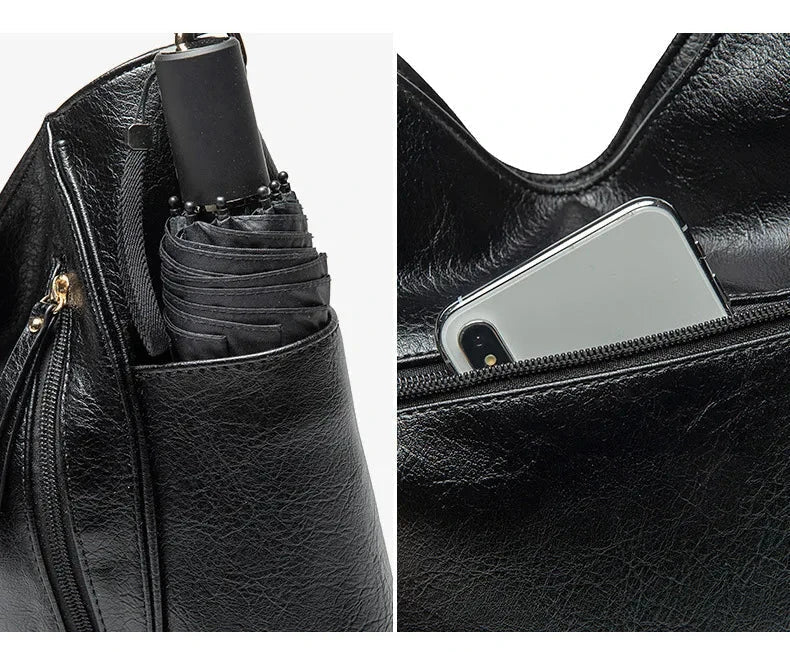 Lina | Bolsa Luxe Em Couro Sintético Com Espaço Generoso - Ines Braga