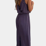 Lorena | Vestido Mono com Detalhes Dourados e Fenda na Perna - Ines Braga