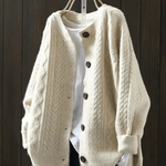 Lorenza |Cardigã de Malha em Trança - Ines Braga