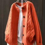 Lorenza |Cardigã de Malha em Trança - Ines Braga