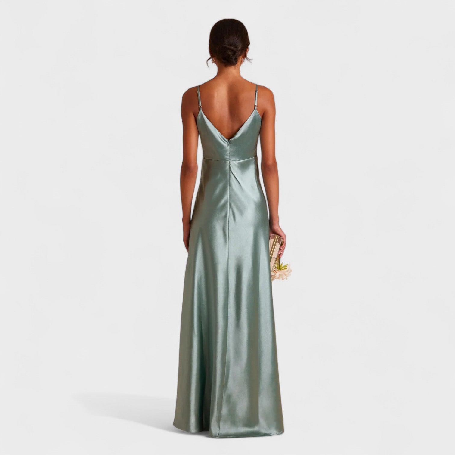 Lucía Satin - Vestido comprido - Ines Braga