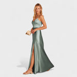 Lucía Satin - Vestido comprido - Ines Braga