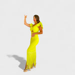 Lucía - Vestido flamenco néon - Ines Braga