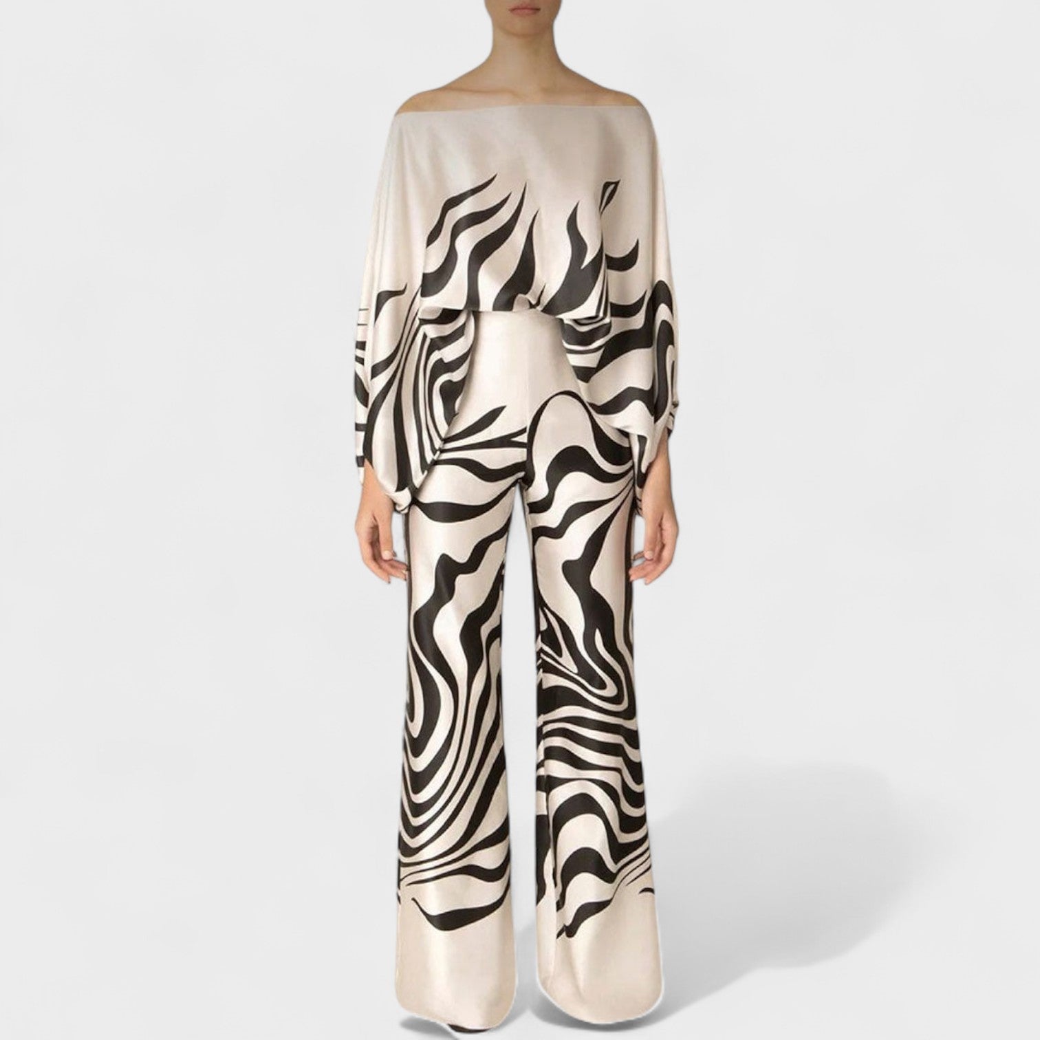 Luisa - Conjunto elegante de duas peças - Ines Braga