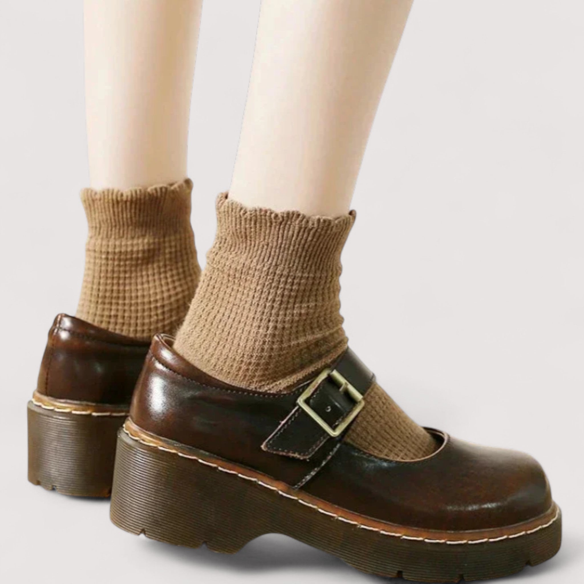 Luna - Sandália Chic e Equilibrada - Ines Braga