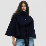 Lusana - Casaco elegante com cinto - Ines Braga