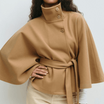 Lusana - Casaco elegante com cinto - Ines Braga