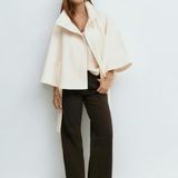 Lusana - Casaco elegante com cinto - Ines Braga