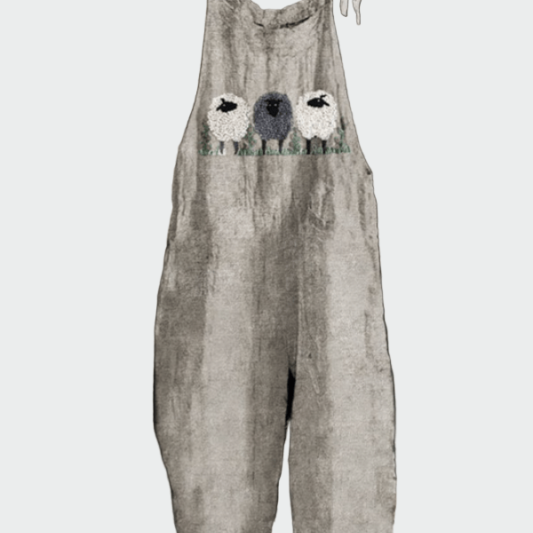 Macacão retrô de uma peça - Ines Braga