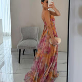 Madeline | Vestido Longo Floral para uma Elegância sem Esforço - Ines Braga