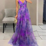 Madeline | Vestido Longo Floral para uma Elegância sem Esforço - Ines Braga