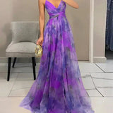 Madeline | Vestido Longo Floral para uma Elegância sem Esforço - Ines Braga