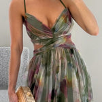 Madeline | Vestido Longo Floral para uma Elegância sem Esforço - Ines Braga