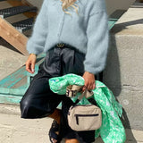 Manuela | Camisola de Malha com Botões e Manga Comprida - Ines Braga