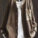 Marcelina | Casaco em Malha com Bolsos - Ines Braga