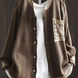 Marcelina | Casaco em Malha com Bolsos - Ines Braga