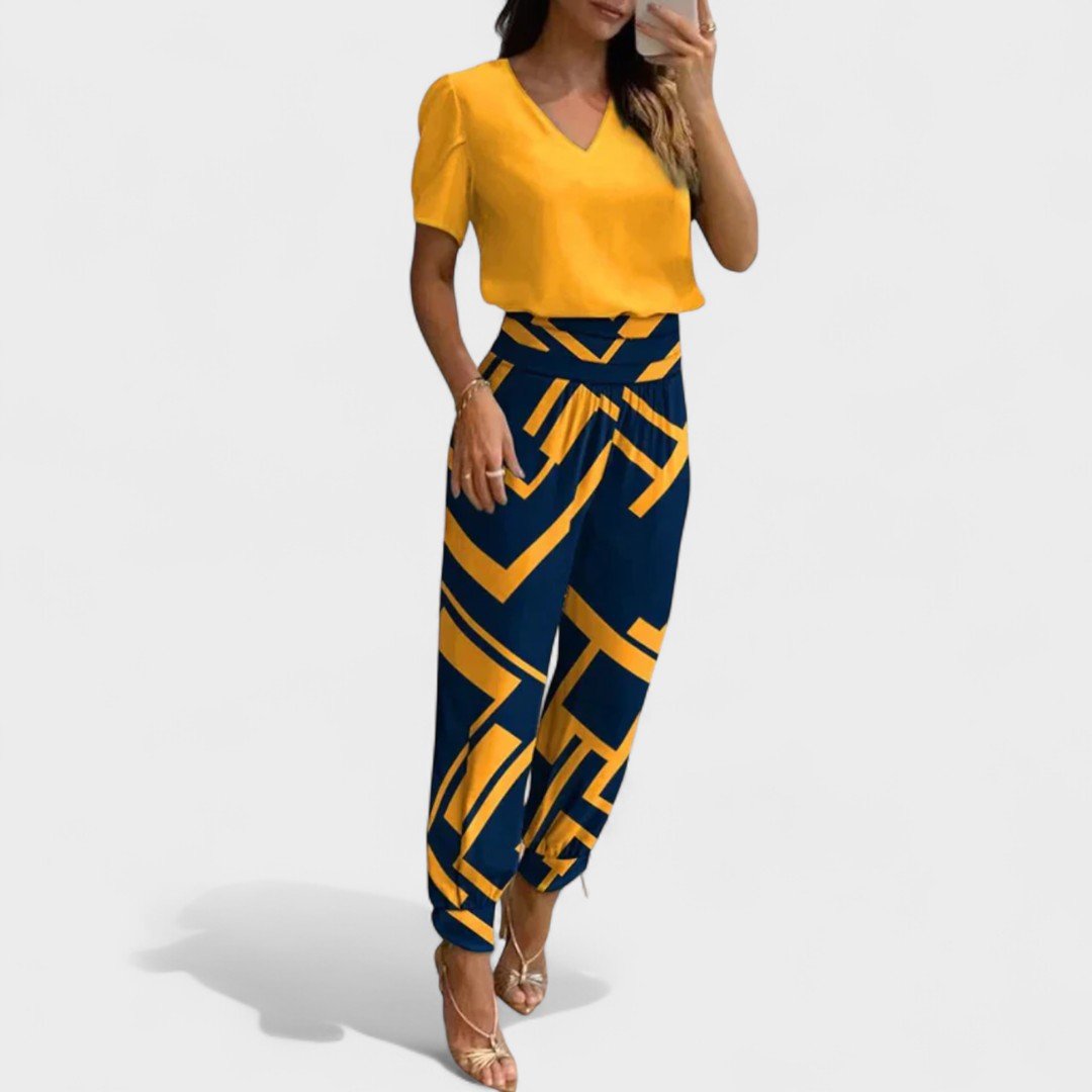 Margarida - Macacão elegante para senhora - Ines Braga