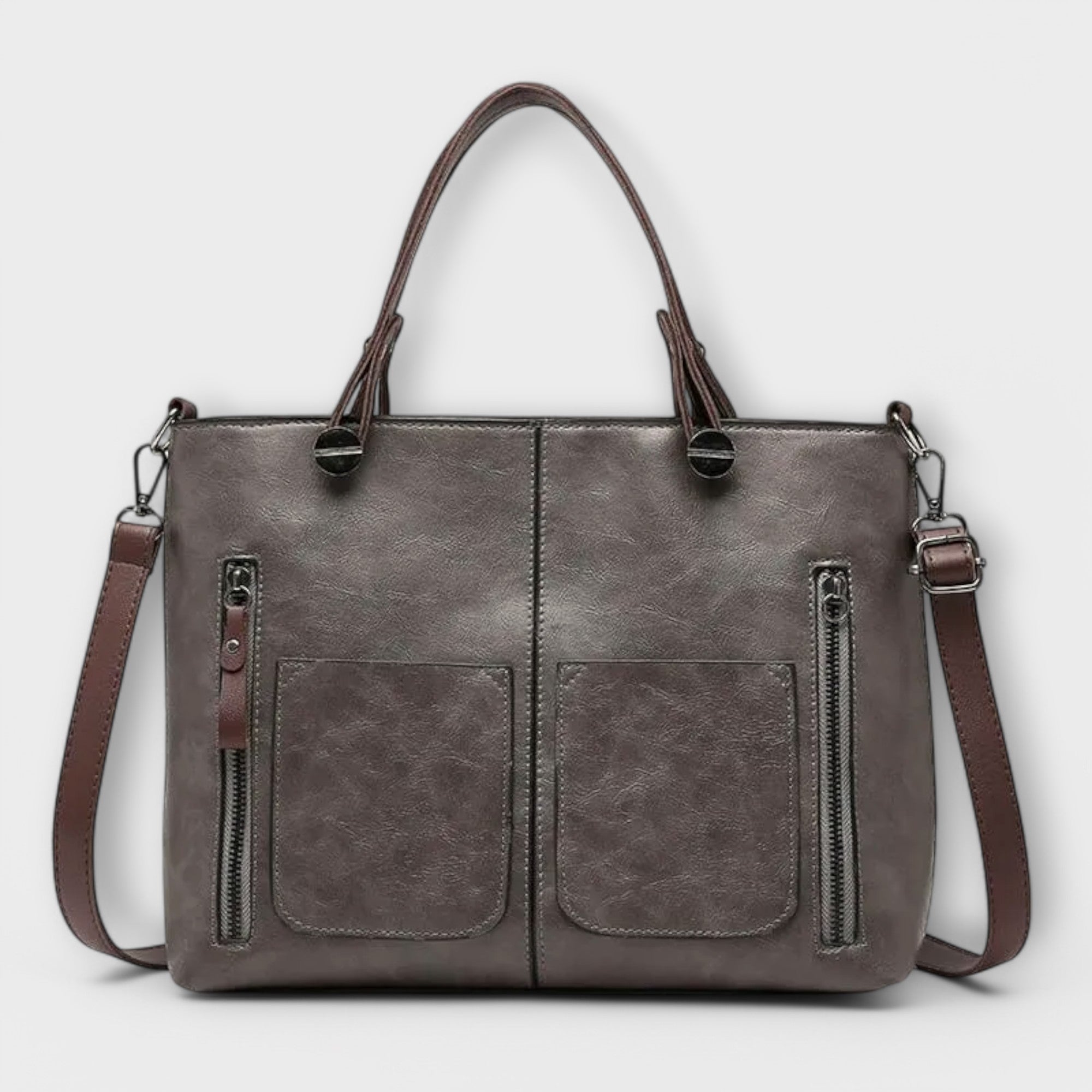 Maria. - Bolsa de couro elegante - Ines Braga