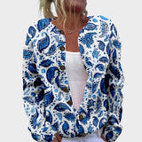 Maria - Cardigan Floral de Outono - Ines Braga