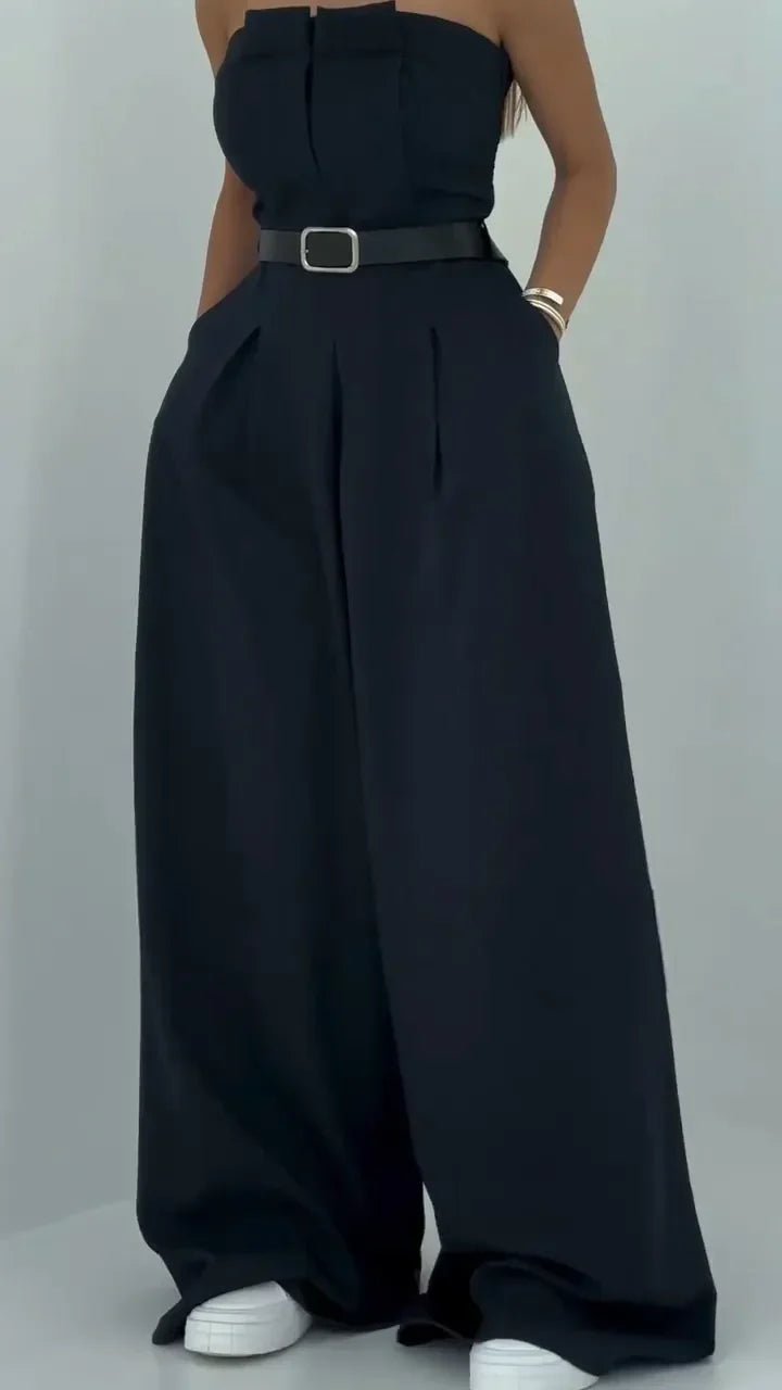 Maria™ - Conjunto Feminino Com Bustier + Casaco – Estilo elegante e moderno - Ines Braga