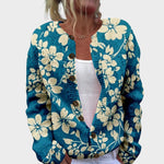 Mariana - Cardigan Floral de Outono - Ines Braga