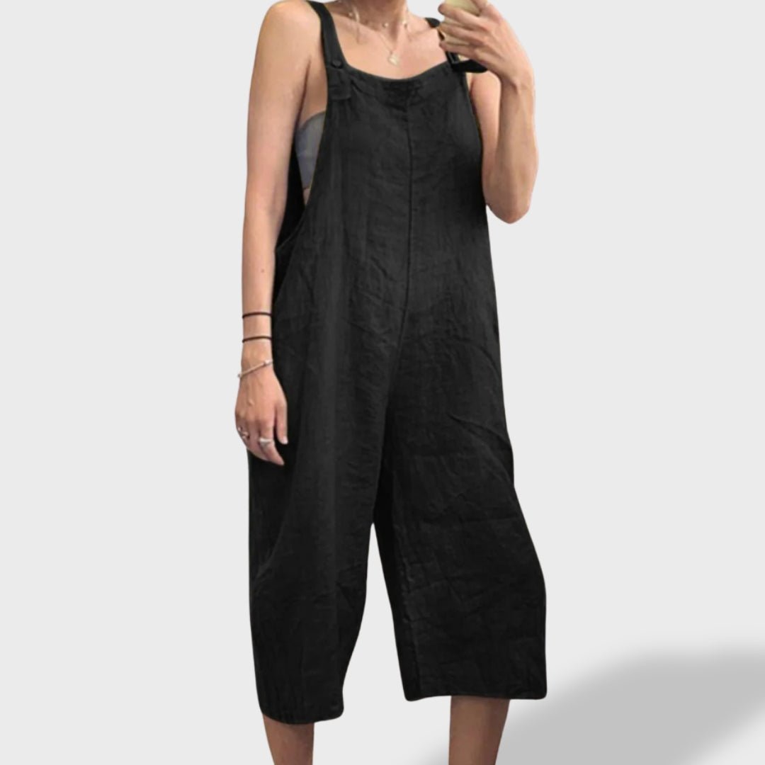 Mariana™ | Macacão Elegante de Linho de Verão - Ines Braga