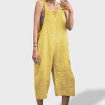 Mariana™ | Macacão Elegante de Linho de Verão - Ines Braga