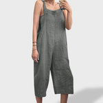 Mariana™ | Macacão Elegante de Linho de Verão - Ines Braga