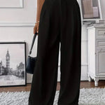 Martina - Calças cónicas de perna larga - Ines Braga