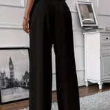 Martina - Calças cónicas de perna larga - Ines Braga