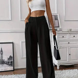 Martina - Calças cónicas de perna larga - Ines Braga