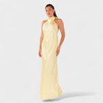 Martina - Vestido com laço de cetim - Ines Braga