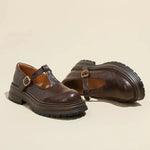 Mary Janes - Sapato Elegante em Couro - Ines Braga