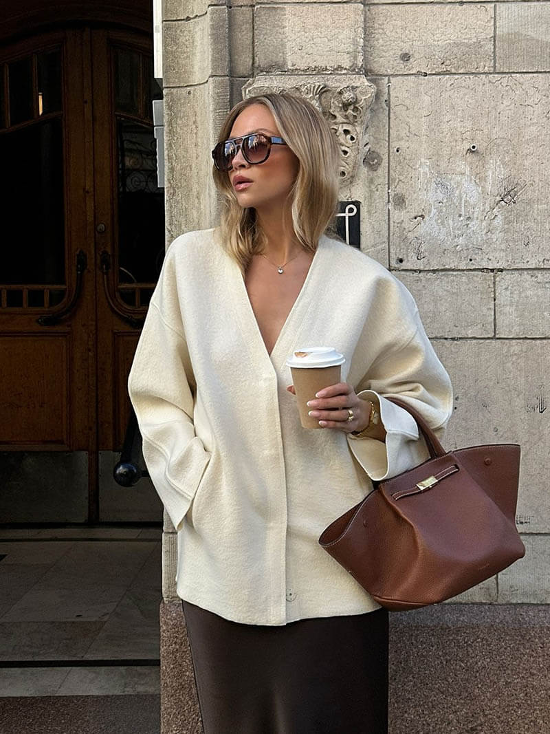 Melanie - Bolsa de couro - Ines Braga