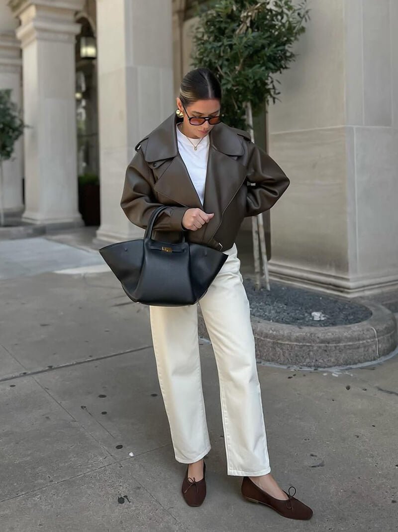 Melanie - Bolsa de couro - Ines Braga